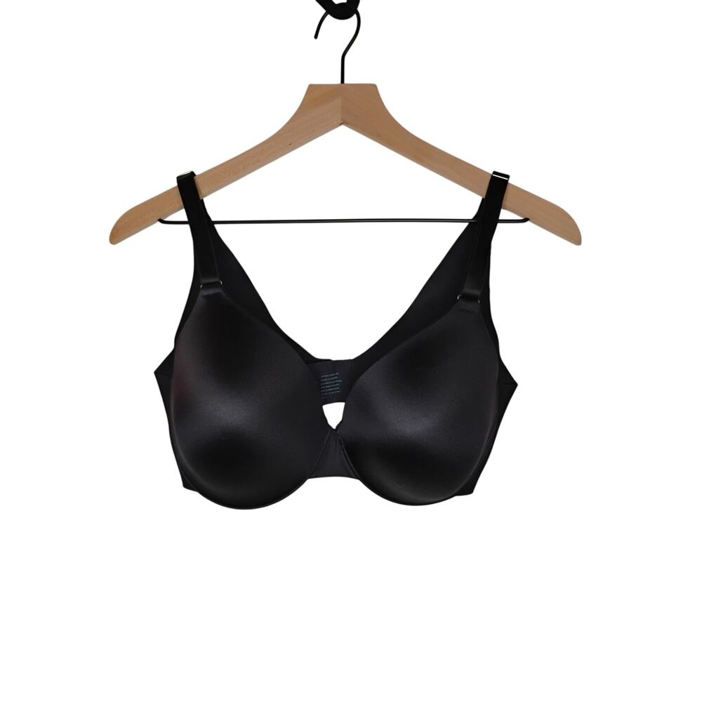 Soma 34DDD Black Vanishing Back Full Coverage Bra Comfort